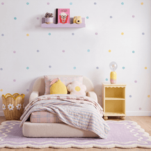 Cotton Candy Polka Dot Wall Decals