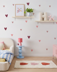 Hearts Wall Decal