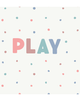 PLAY Letters Wall Decal