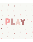 PLAY Letters Wall Decal