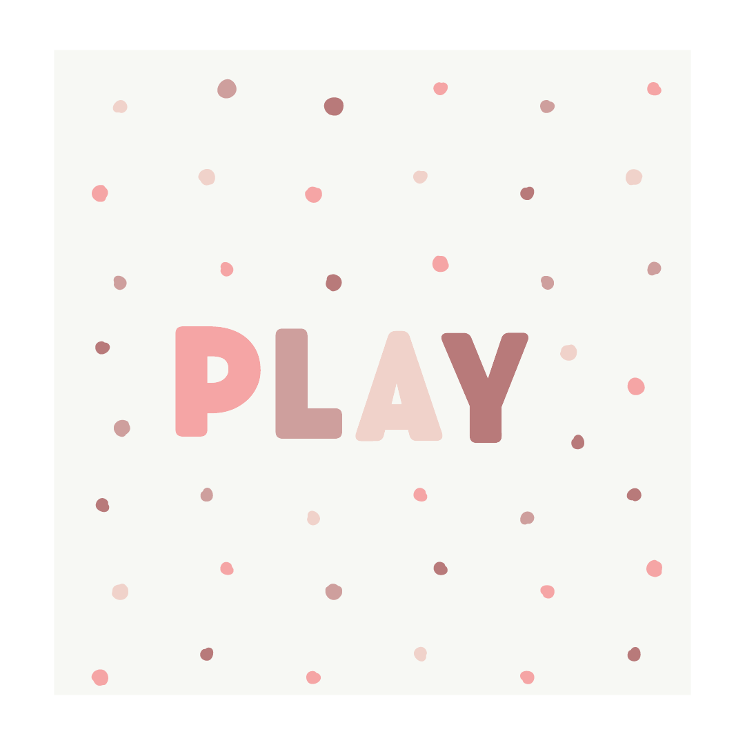 PLAY Letters Wall Decal