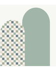 Combo Arches - Checkers Blue