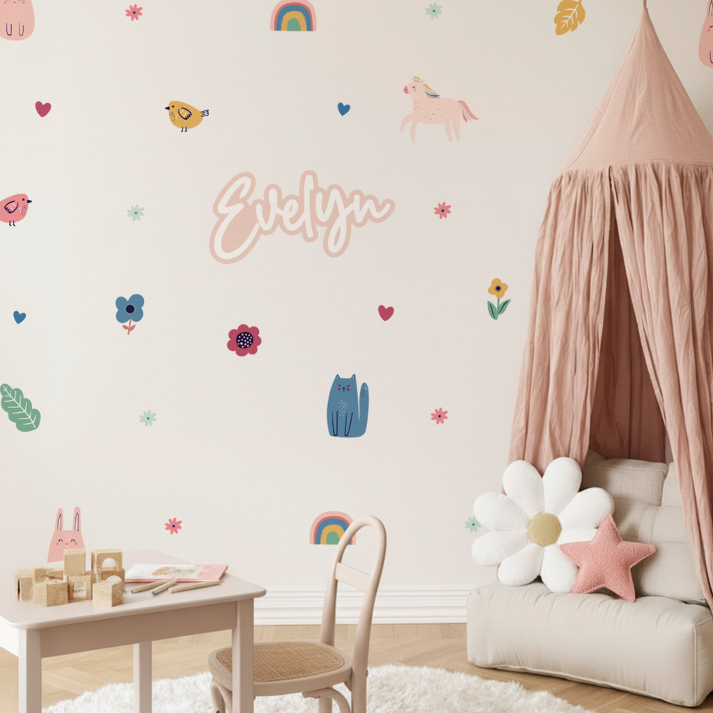 Personalised Name Decals - Script