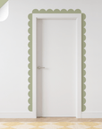 Coloured Scalloped Border Decals