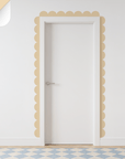 Coloured Scalloped Border Decals