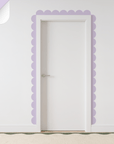 Coloured Scalloped Border Decals
