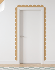 Coloured Scalloped Border Decals