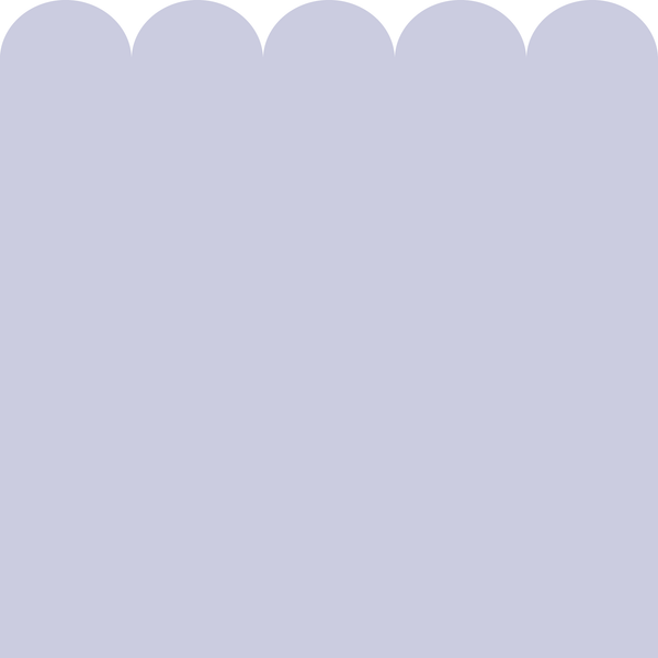 Sample: Scallop Block Colour Wall Panels - Lavender