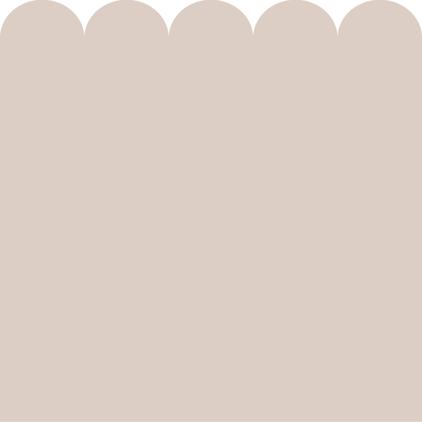 Sample: Scallop Block Colour Wall Panels - Neutral
