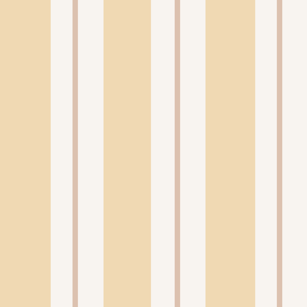 Sample: Lines & Stripes Wall Panels - Butter & Sandstone