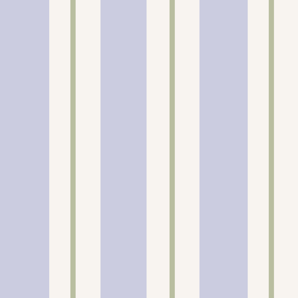 Sample: Lines & Stripes Wall Panels - Lavender & Artichoke
