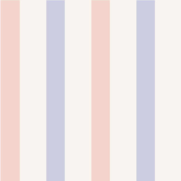 Sample: Mixed Stripe Wall Panels -  Pink & Lavender