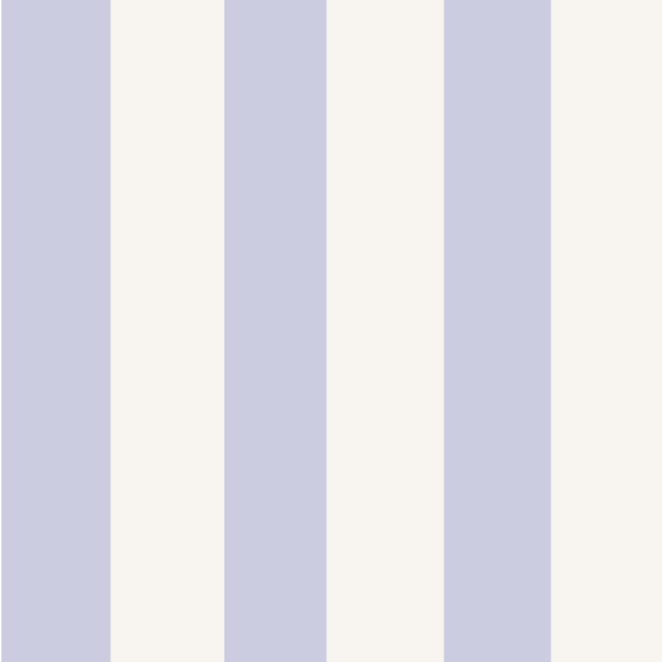 Sample: Plain Stripe Wall Panels - Lavender & Milk