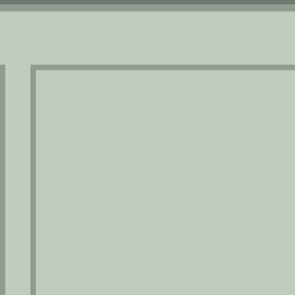 Sample: Classic Box Wall Panels - Sage