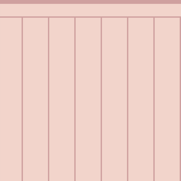 Sample: Classic Groove Wall Panels - Pink