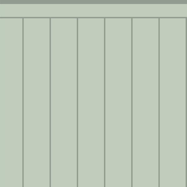 Sample: Classic Groove Wall Panels - Sage