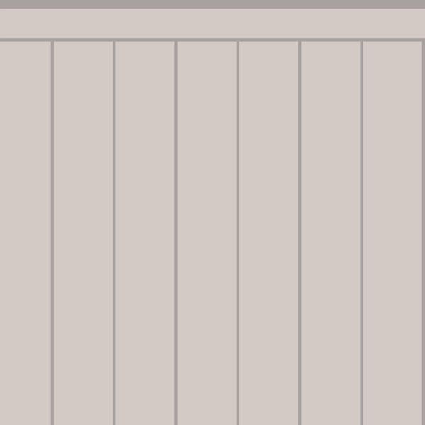 Sample: Classic Groove Wall Panels - Neutral
