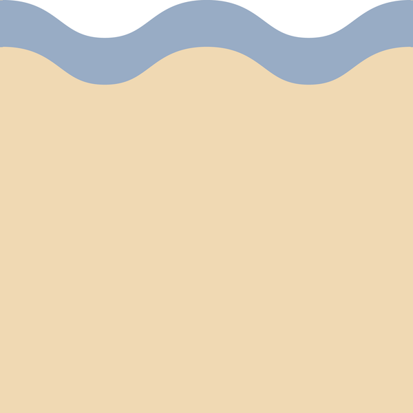 Sample: Border Wave -  Butter & Blue