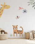 Big Safari Animals Wall Decals