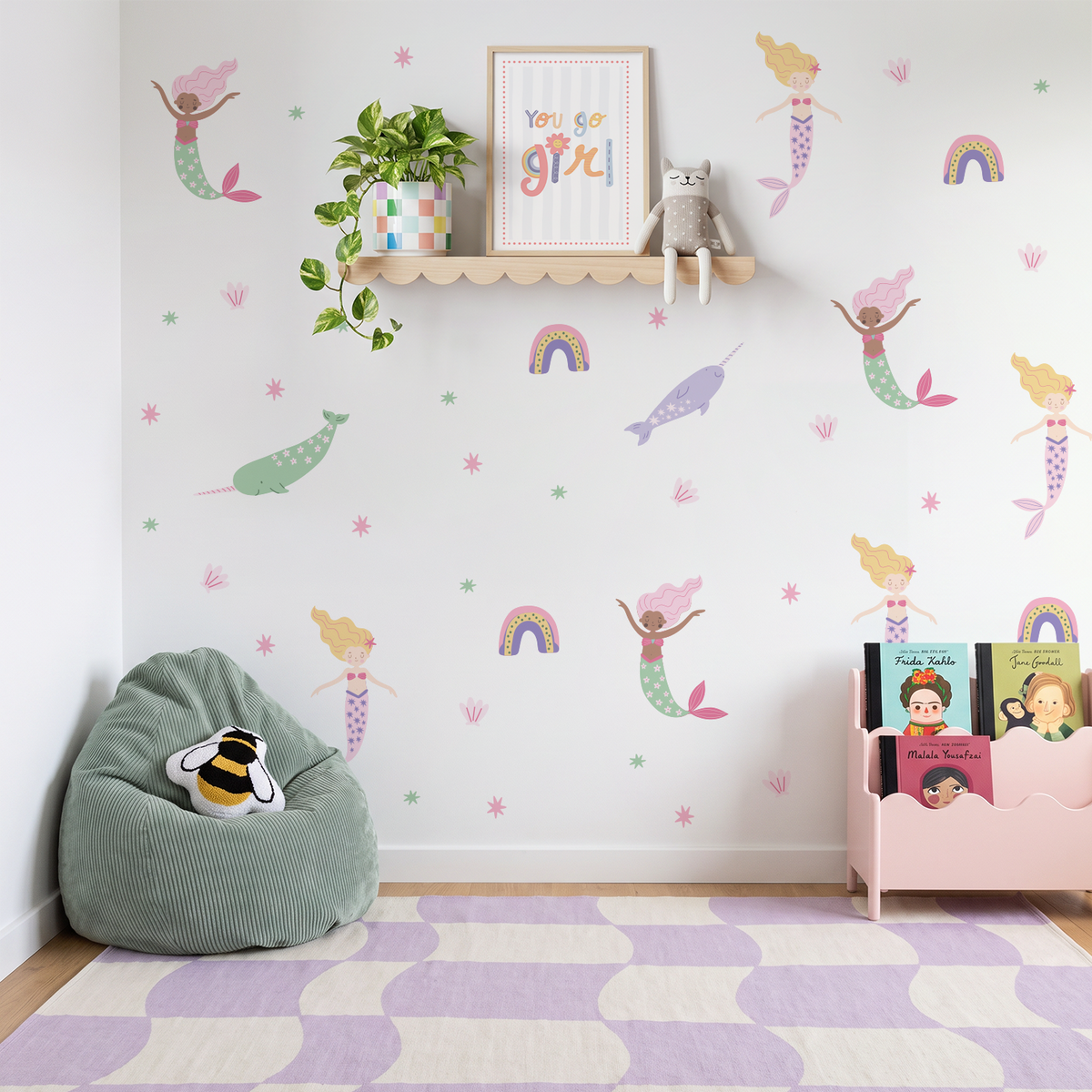 Mermaids - Patterned