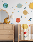 Grote planeten muurstickers