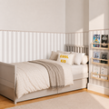 Striped Scalloped Border Panels