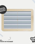 Flisat Table Stripes Blue Decal