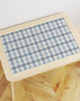 Flisat Table Gingham Blue Decal