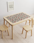 Flisat Table Leafy Ladybirds Decal