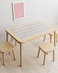 Flisat Table Stripes Neutral Decal