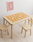 Flisat Table Fruity Lemons Decal