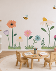Floral Garden Wall Decal
