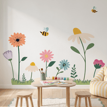 Floral Garden Wall Decal