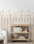 The Goose Walk Wall Decals