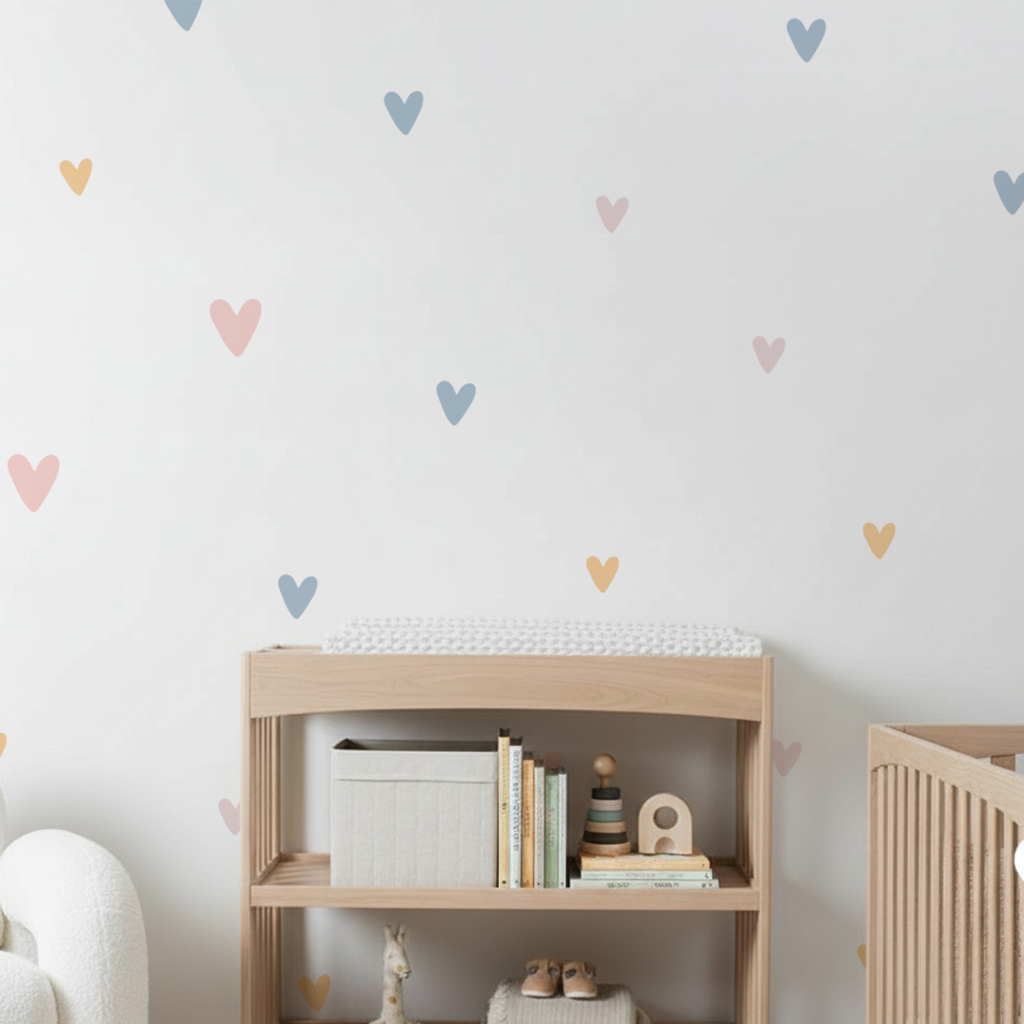 Hearts Wall Decal