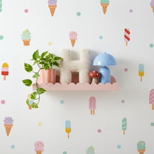 Pastel Coloured Ice Cream Wall Decals