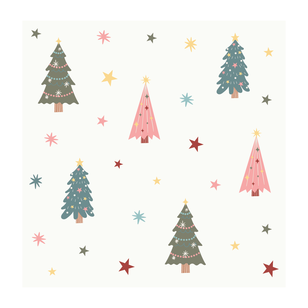 Christmas Trees Wall Decal