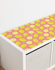 Kallax Shelf Fruity Lemons Decal