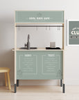 Duktig Kitchen Cool Kids Cafe - Sage Green Decals