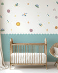 Autocollant mural Planètes mixtes