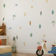 Beach Vibes Boho Wall Decal