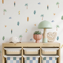 Beach Vibes Boho Wall Decal