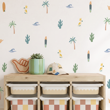 Beach Vibes Boho Wall Decal
