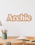 Personalised Name Decals - Bold