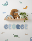 Personalised Name Decals - Playful