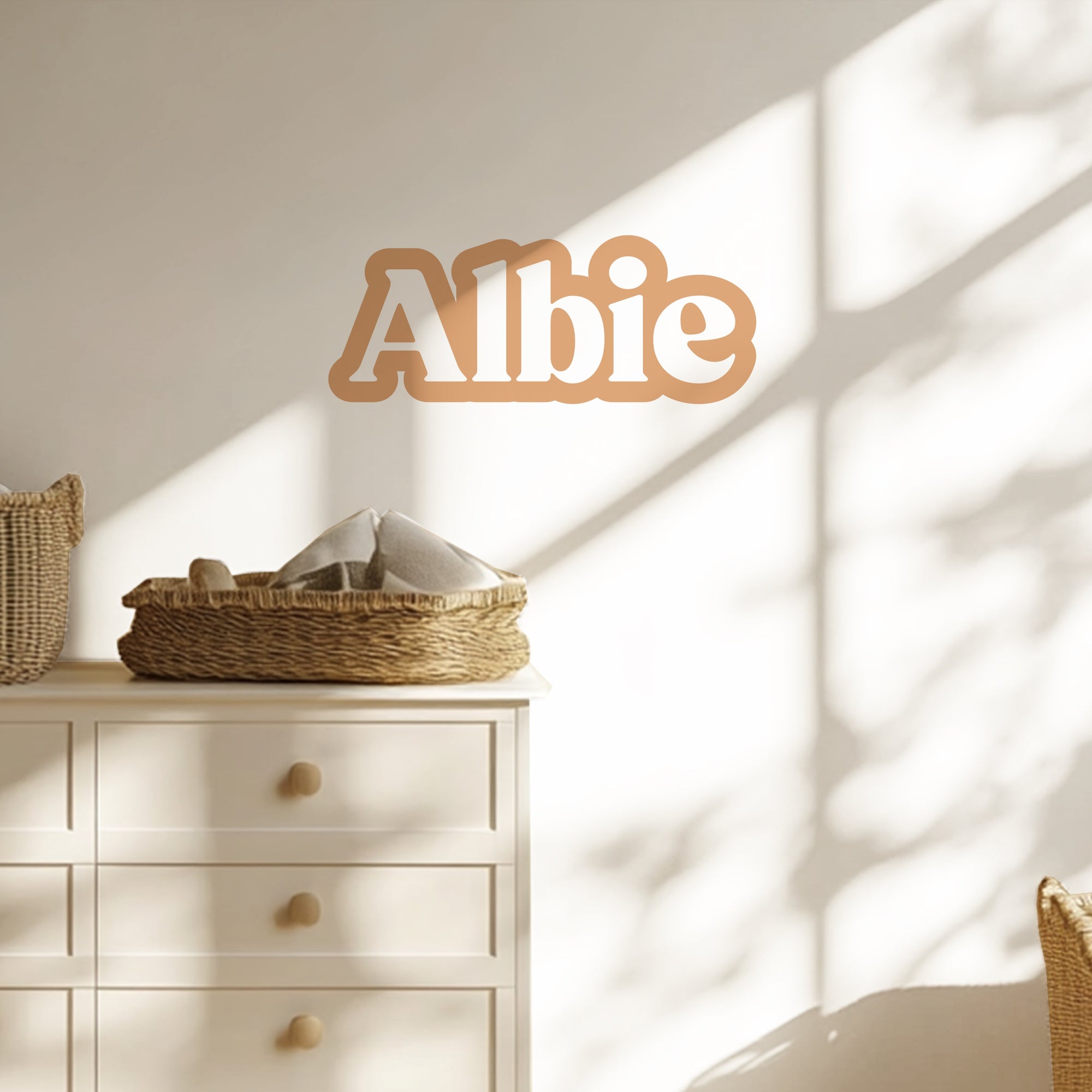 Autocollants personnalisés avec nom - Gras