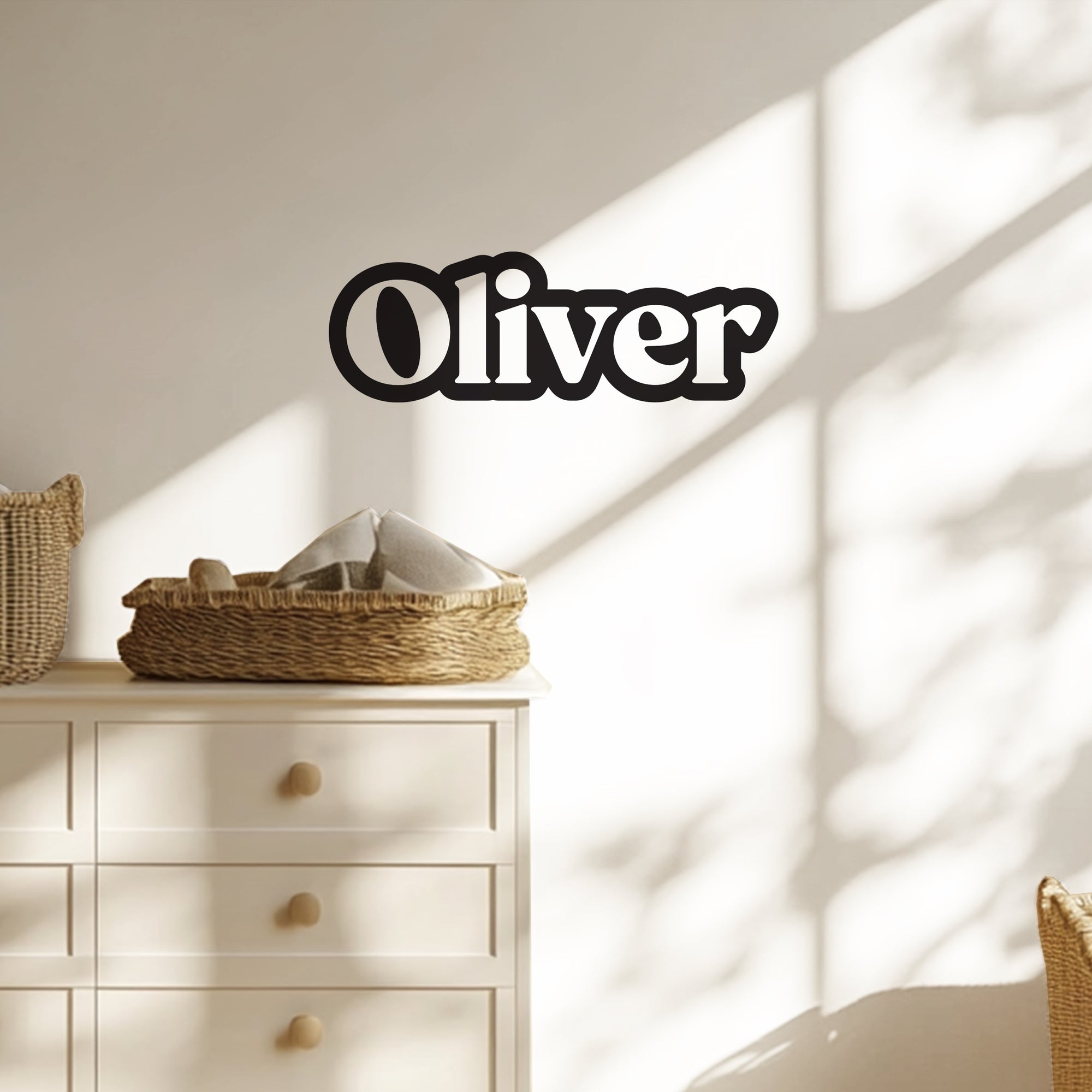 Autocollants personnalisés avec nom - Gras