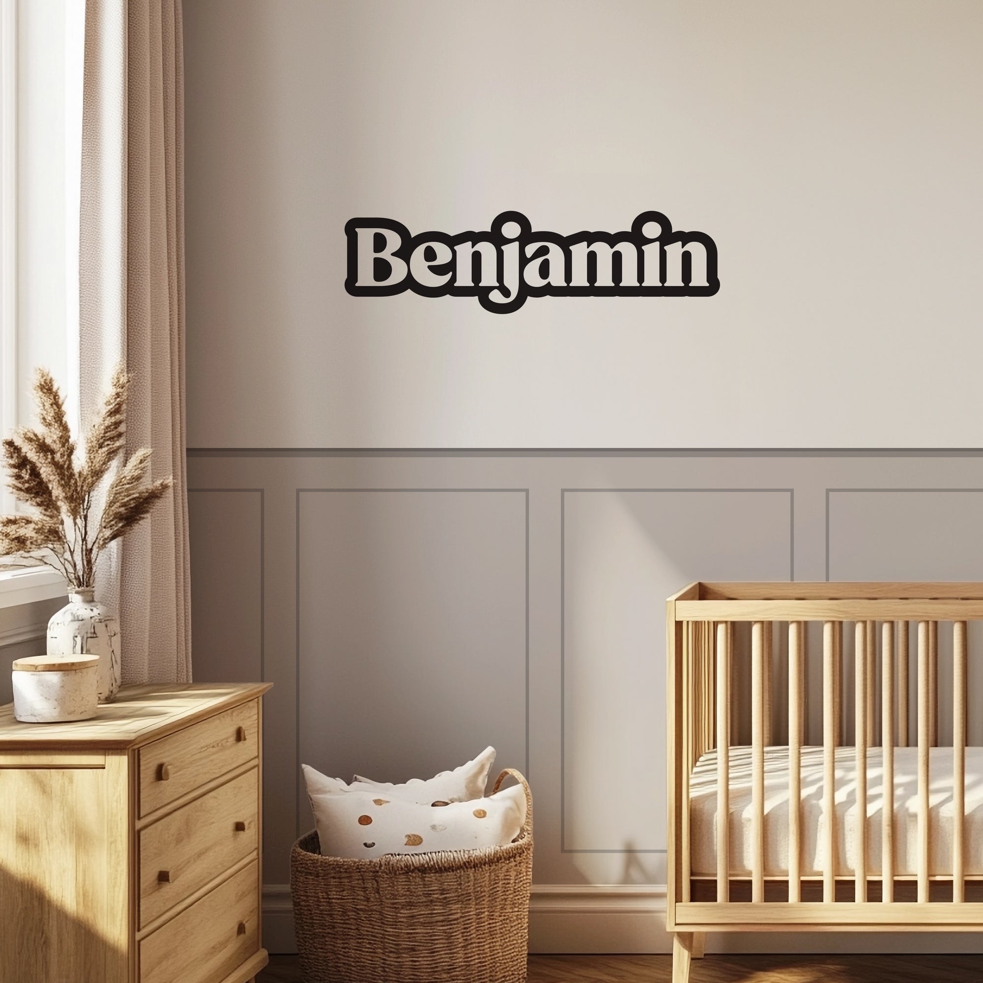 Autocollants personnalisés avec nom - Gras