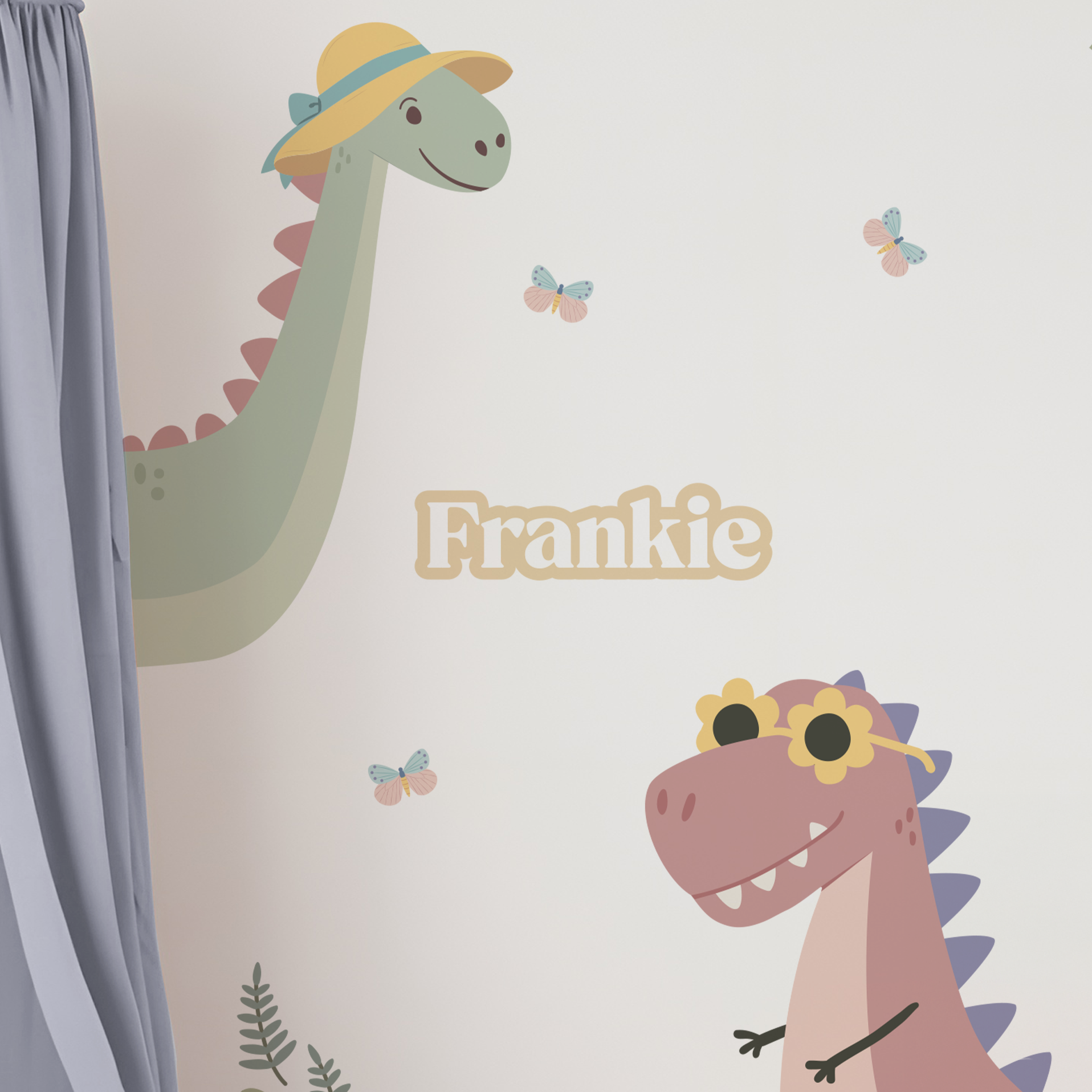 Autocollants personnalisés avec nom - Gras