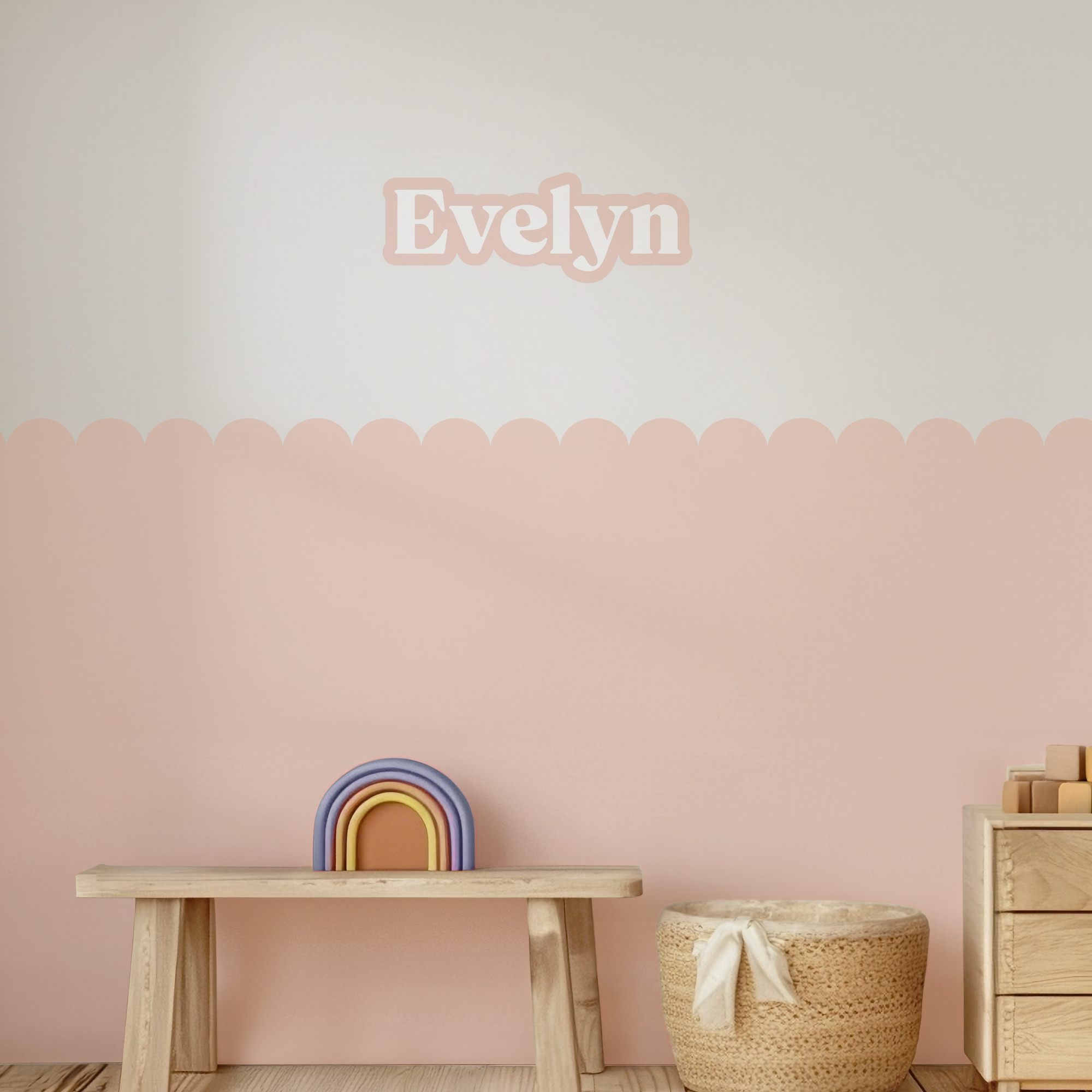 Autocollants personnalisés avec nom - Gras